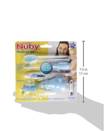 Nuby Complete Nursery Care Medical Kit - Small 7-Piece Set (Blue) for Healthy Baby - Buy Online on GoSupps.com
