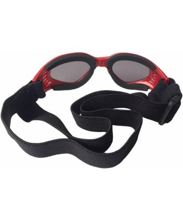 Buy UV Protection Dog Sunglasses - Windproof Pet Glasses for Small Dogs & Cats - Cosplay Photo Props (Red) - Buy Online on GoSupps.com