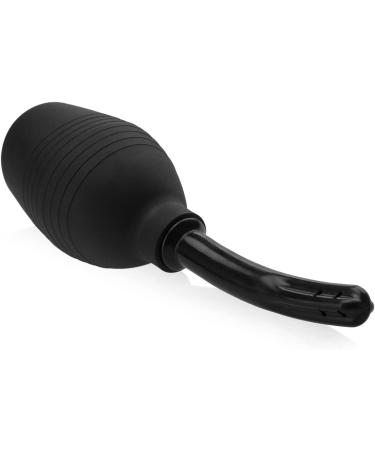 Buy Loving Joy Solid Silicone Enema Bulb | Abyclean Anal Douche - Intimate Shower Black | International Shipping Available - Buy Online on GoSupps.com