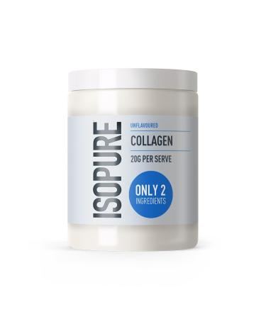 Isopure Collagen Powder Neutral with Vitamin C 20 g Type 1 Collagen per Serving Sugar Free Without Artificial Flavors 300 g