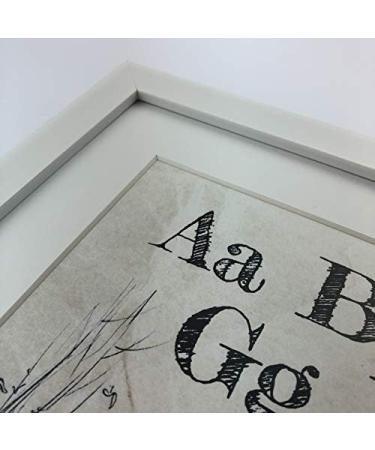 HWC Trading Winnie the Pooh Alphabet A-Z Framed Nursery Print - Educational Baby Shower Gift - Buy Online on GoSupps.com