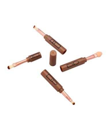 NOLITOY Banana Hair Korean Lip Brush - Eyebrow & Lip Gloss Organizer with Cover | Eye Shadow & Nail Polish Kit - Perfect Gift for Birthdays - Buy Online on GoSupps.com