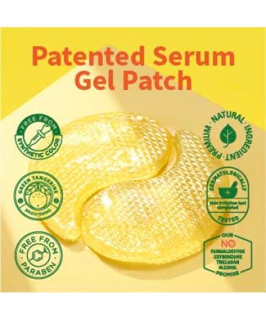 Goodal Green Tangerine Vita C Eye Gel Patch - Brightening & Hydrating (72g) - Buy Online on GoSupps.com