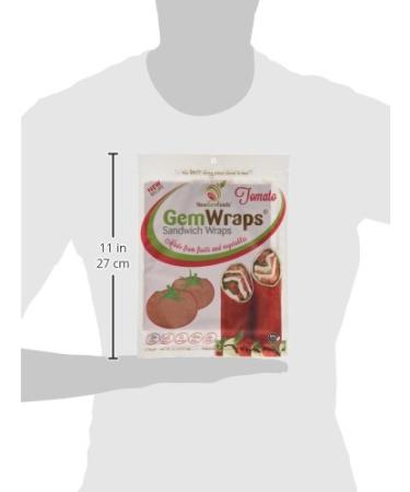NewGem Sandwich Wrap - Tomato 6 Wraps - Buy Online on GoSupps.com