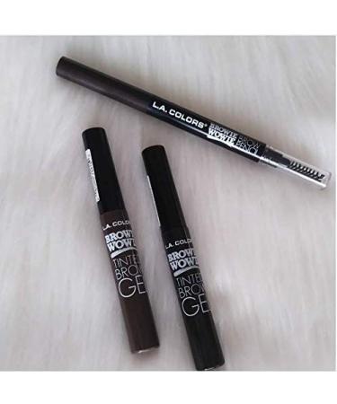 L.A. Colors Tinted Brow Gel - Dark Brown 1 Ounce (Pack of 1) - Buy Online on GoSupps.com
