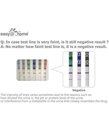 EasyHome 5 Panel Instant Drug Test Kit - 10 Pack for THC, COC, OPI, AMP, BZO - Urine Dip Testing - EDOAP-754 - Buy Online on GoSupps.com