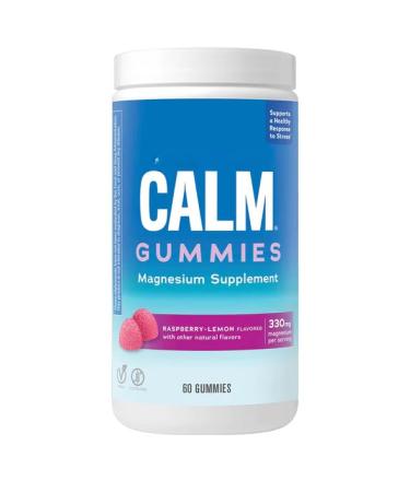 Larksh E Calm NOmegas Calm RaspberryLemon 60 Gummies