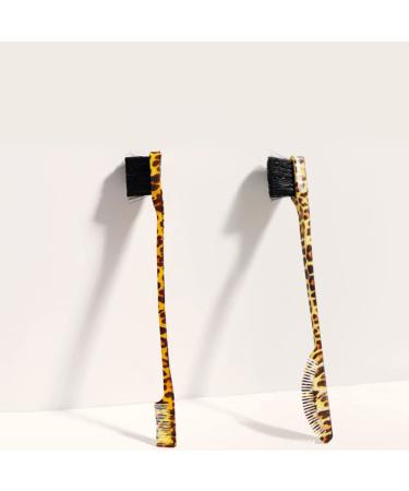 Beaupretty 2-in-1 Eyebrow Brush Set | Magic Duo Definition & Eye Foundation Makeup Brushes for Flawless Application - International Shipping Available - Buy Online on GoSupps.com