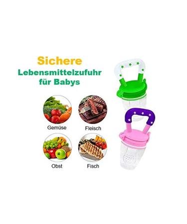 Buy Baby Fruit Pacifier Set (2-Pack) - Fillable Fruit Pacifiers for Kids | Safe & Fun Feeding (Blue) - Buy Online on GoSupps.com