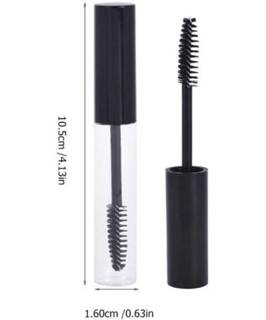 MILISTEN 5pcs Mascara Brush Empty Bottle eyelash mascara Eyelash Cream tube Refillable Bottle makeup eyeliner - Buy Online on GoSupps.com