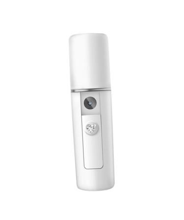 IWOWHERO Skin Moistener Mist Facial Sprayer Mini Facial Mister Portable Humidifier Portable Face Mister White