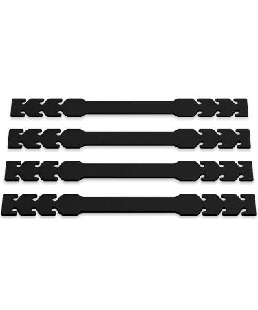 Buy OcioDual 4 Mask Extender - Black Anti-Tightening Ear Protector & Decompression Holder Hook for Ear Pain Relief - International Shipping Available - Buy Online on GoSupps.com