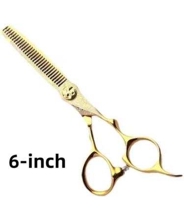 Hair Cutting Scissors 6.0 Inch Haircutting Scissors VG10 Steels Thinning Shear Hair Salon Professional Trimmer Salon Scissors Set - Buy Online on GoSupps.com