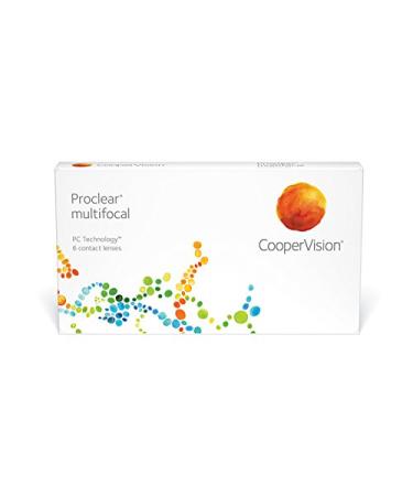 Proclear contact lenses multifocal monthly R 8.7 D 14.4 4.5 diopter addition 2 non-dominant 6 astigmatism