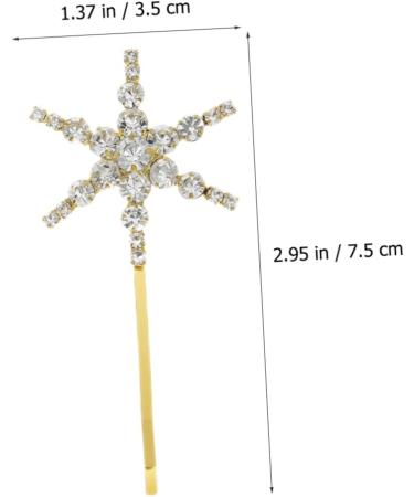 FRCOLOR 4 Sets Starfish Hairpin Accesorios Para Rhinestone Headpiece for Women Barrettes for Gold Trim Trendy Decor Hair Barrettes Decorative Hair Clips Child Dense Rhinestones Alloy - Buy Online on GoSupps.com
