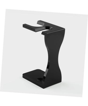 Magiclulu 3 Sets Razor-Free Holder for Men - Black Acrylic Razor & Beard Brush Display Stand - Buy Online on GoSupps.com