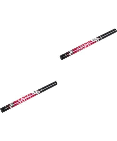DOITOOL 2pcs Cosmetics Liquid Black Makeup Eye Waterproof Pen Eyeliner 1 count (Pack of 1) As Shownx2pcs - Buy Online on GoSupps.com