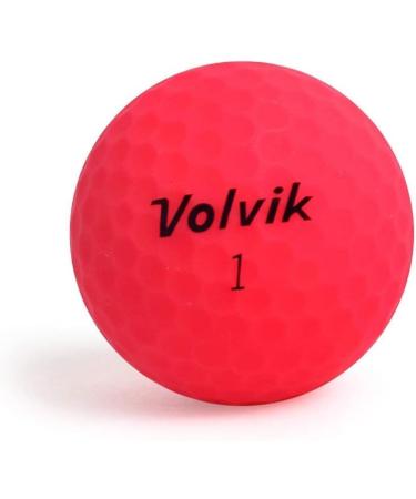 Volvik T2 2-Piece Long Distance Matte Golf Balls - 1 Dozen Multicolor - Buy Online on GoSupps.com