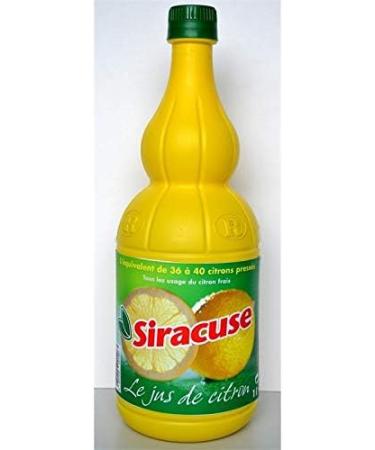 SIRACUSE - Lemon Juice 1L - Pack of 3 - Buy Online on GoSupps.com