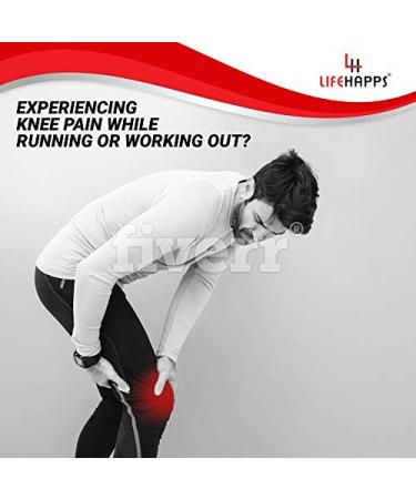 Active Relief Knee Brace by Lifehapps - Patella Support & Compression Sleeve for Arthritis Meniscus Tears ACL Injuries | Ideal for Running & Exercise (3XL Black) - International Shipping Available - Buy Online on GoSupps.com