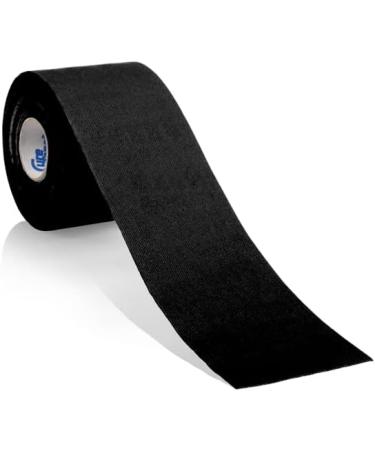 CureTape Classic Black Waterproof Kinesiology Tape | Best Adhesion Medical K-Tape for Athletes | Waterproof Muscle Tape for Enhanced Performance & Faster Recovery - Buy Online on GoSupps.com
