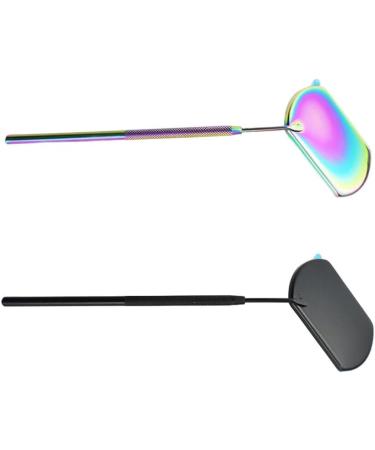 Dajidafu Eyelash Mirror Magnifying Beauty Tool Extension Tools Accessory for Check False Eyelashes Stainless Steel Durable Black - Buy Online on GoSupps.com