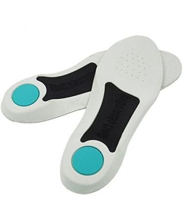 Happystep Arch Support Insoles - Shock Absorbing Cushion for Walking, Hiking, Jogging | Men 9-12, Women 10-15 - Buy Online on GoSupps.com