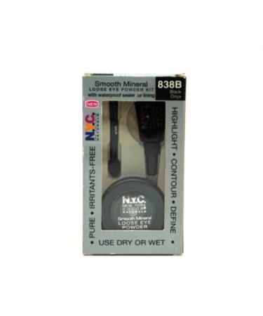 NYC Kit poudre min rale libre contour des yeux 838B Noir Onyx