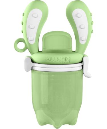Baby Food Feeder Silicone Teething Pacifiers Fresh Fruit Feeder for Baby & Toddler(Green)