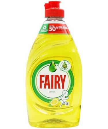 Fairy Original Washing Up Liquid Pack of 2 x 320 ml Dishes Grease Cleaner Dishwashing Bundle Housold 320ml Fairy (LEMONS) - Buy Online on GoSupps.com