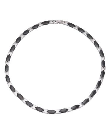 Enermagix ceramic magnetic necklace for women or men ceramic chains with magnetic netts and Germanium Father's Day gift for dad husband - Buy Online on GoSupps.com