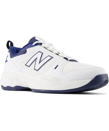 New Balance Men's Fresh Foam X 1007 V1 Tennis Shoe - 10 X-wide - White/Navy - Buy Online on GoSupps.com