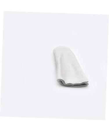 FRCOLOR Finger Guard 5pcs - Protective Finger Sleeves & Thumb Covers for Injury Prevention Heat Insulation & Nail Protection - White & Gold - Buy Online on GoSupps.com