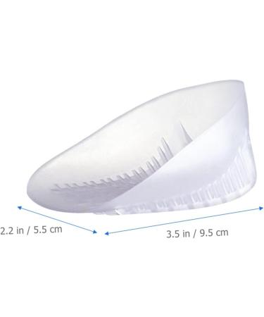 FOMIYES Heel Pads - 4 Pairs U-Shaped Cushions for Men & Women | Heel Protectors & Heightening Inserts for Comfortable Shoes - Buy Online on GoSupps.com