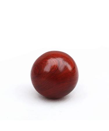 Coolhiya 2st Chinese medicine balls massage rolls Chinese health ball handball balls Massage device made of wood muscle roll fitness health care medicine ball bamboo red 6cmx6cm red