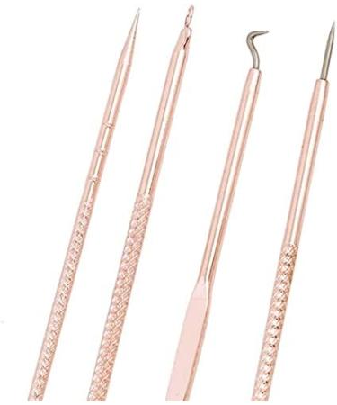 U-K Blackhead Remover Comedone Extractor Blackhead Tweezers Kit Professional Stainless Pimple Acne Blemish Removal Tools Set Deft Processed - Buy Online on GoSupps.com