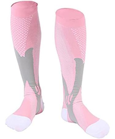 JILIBABBA Compression Socks for Women & Men - Unisex Knee High Athletic Socks for Running Fitness Sports & Travel (L-XL) - Buy Online on GoSupps.com