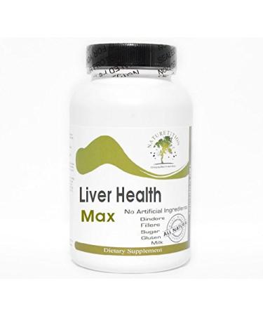 Liver Health Max 90 Capsules - No Additives Naturetition Supplements