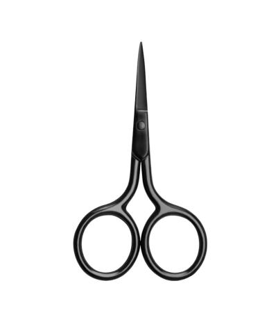 OPKDE Facial Makeup Scissors Pointed Stainless Steel Beauty Scissors Multi-Model Round Professional Nose Eyebrow Beard Eyelash Trimmer(I)