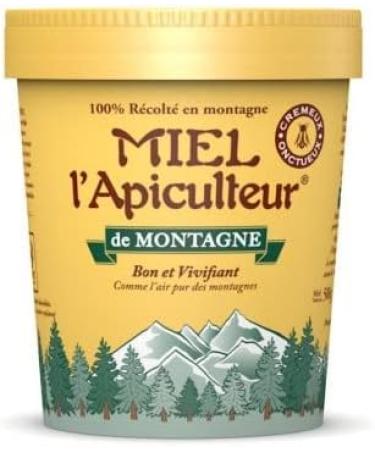 D lice des Sommets : Miel de Montagne Cr meux 500g - L'Apiculteur D gustez la Douceur de la Nature en un Pot ! Uniquement 100% Miel Pur - - Le Lot De 3 - Buy Online on GoSupps.com