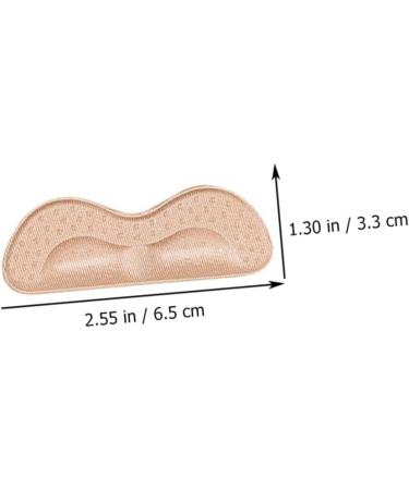 NOLITOY Heel Grips 4 Pairs Self-Adhesive Cushion Insoles for High Heels Comfort & Slip Prevention Perfect Fit for Trainers & Heeled Shoes - Sizes 6.5x3.3CM - Buy Online on GoSupps.com