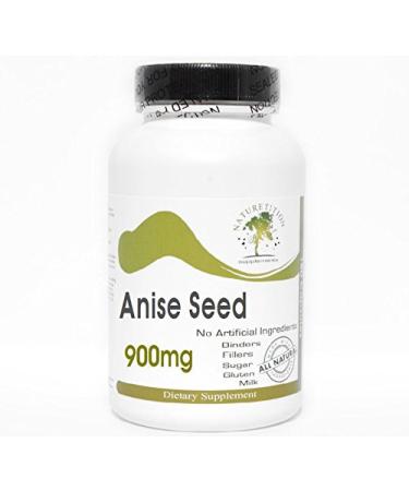 Anise Seed 900mg 180 Capsules - No Additives Naturetition Supplements