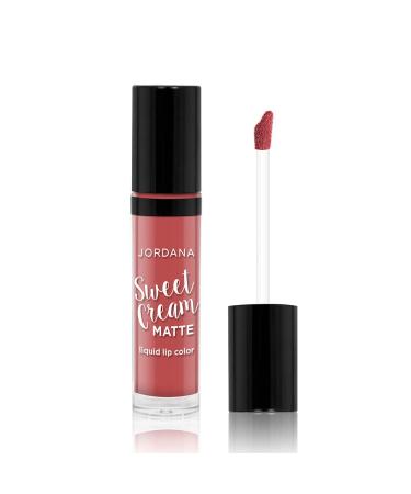 Jordana Sweet Cream Matte Liquid Lip Color 07 Tiramisu - Long-Lasting Nude Lipstick - Buy Online on GoSupps.com