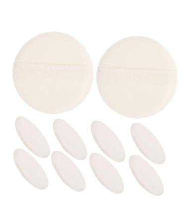 YARNOW 15pi ces Houppette Douce pour Poudre Maquillage et Corps Lot de Houppettes Rondes Ergonomiques L g res et Pratiques