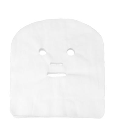 Hohopeti Masques Faciaux en Tissu Pr d coup s Visage Lot de 100 Feuilles Absorbantes pour Soins du Visage DIY Papier Hydratant Compatible Masques la Boue Argile et Avoine Usage