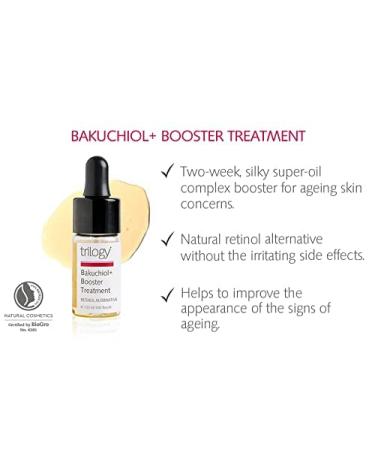 Trilogy Bakuchiol + Booster Treatment 0.42 fl oz | Natural Anti-Aging Serum - Buy Online on GoSupps.com