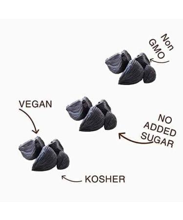 Multiclove Black Garlic 250g (8.8 OZ) - Ready-to-Eat Whole Bulbs by Aaswad Impex - Buy Online on GoSupps.com