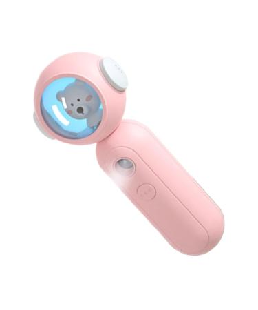 BIUDECO 1pc Atomizer Nano Steamer Mister Nano Mist Spray Portable Facial Mister Face Water Sprayer Pink