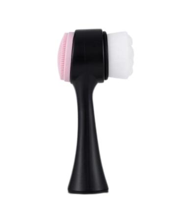 Manual Face Scrubber & Silicone Cleansing Brush - 2 in 1 Exfoliating Face Wash Tool for All Skin Types - Buy Online on GoSupps.com