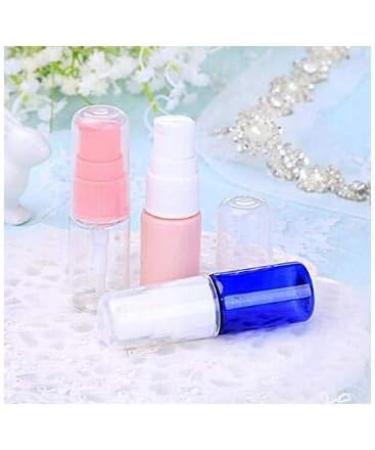 6 Pcs 10ml Empty Refillable Cream Lotion Pump Bottles Portable Travel Cosmetic Bottles with White Press Pump Head for Storing Emulsion Shampoo Etc Blue L 10ml/0.3oz - Buy Online on GoSupps.com